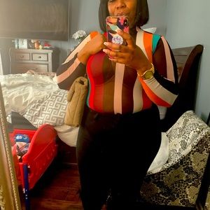 Sexy multicolor sheer too